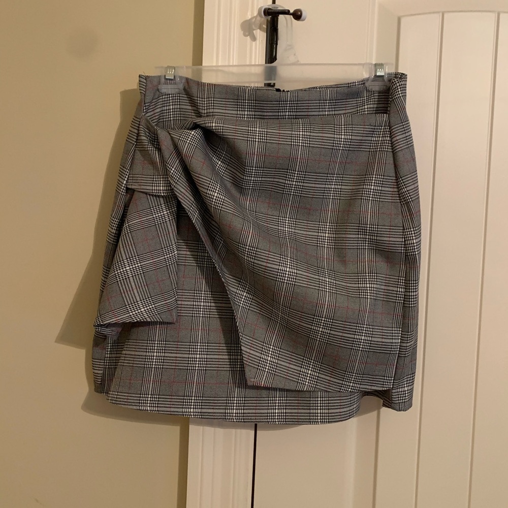 Plaid skirt